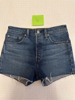 NWOT Levi's 501 High-Rise Denim Cutoff Shorts
